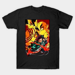 Tanjiro Anime art T-Shirt